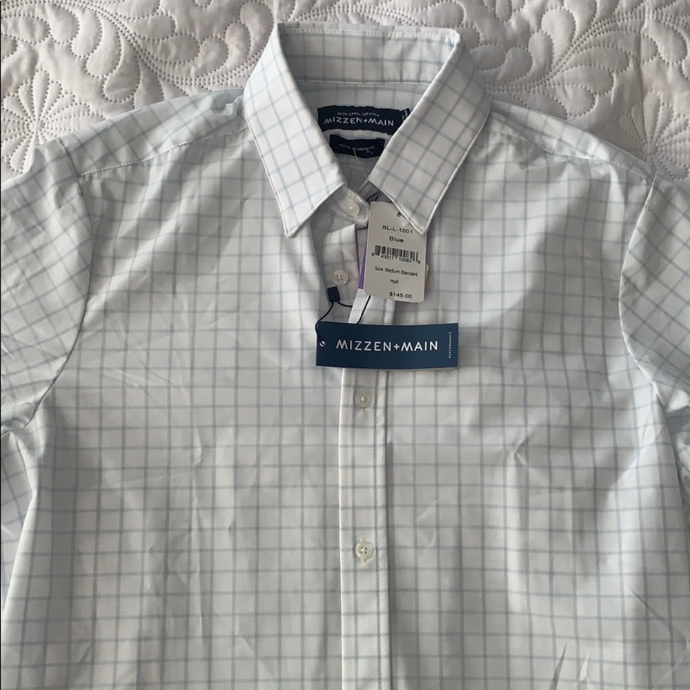 Mizzen+Main Men’s Medium L/S Shirt